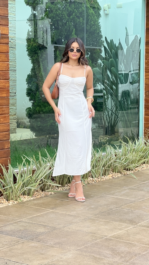 VESTIDO MÍDI OFF LAVIAN