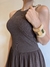 VESTIDO BRISA CINTURA ALONGADA EM SARJA LEVE - loja online