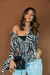 BLUSA ANIMAL PRINT ZEBRA - comprar online