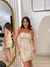 VESTIDO TOMARA QUE CAIA DE PAETE CURTO DIAMANTE - comprar online