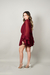 VESTIDO CHIFON BOHO COM BABADO OMBRO - Luar Store