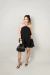 VESTIDO CURTO BABADOS CECILIA - comprar online