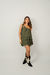 VESTIDO BABADO NO CHIFON CAMILA - loja online