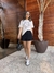MINI SHORT SAIA PLISSADO AÍSHA - comprar online