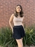 MINI SHORT SAIA PLISSADO AÍSHA