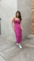 VESTIDO LAVIAN MIDI ROSA AMETISTA - Luar Store