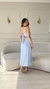 VESTIDO MÍDI AZUL BEBÊ LAVIAN na internet