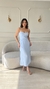 VESTIDO MÍDI AZUL BEBÊ LAVIAN