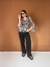 CALÇA JEANS PRETO WIDE LEG na internet