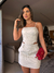 CROPPED CORSET EM LINHO RISCA DE GIZ CARMEM