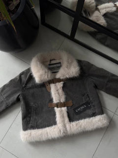 CHAQUETA TANZZI GRIS