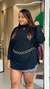 Poncho Gola Alta em Tricô Modal - comprar online