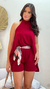 Conjunto Blusa Longa e Short em Crepe - loja online