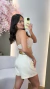 Cropped de Crochê Sem Alça