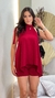 Imagem do Conjunto Blusa Longa e Short em Crepe