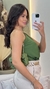 Blusa Nula Manga com Argola Dourada - ByThaina