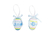 Pendente Decorativo Ovo Listras Páscoa 6 cm Celeste 6 Uni Regina Festas - Inspire sua Festa Loja - comprar online