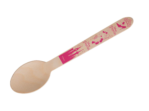 Colher Madeira Refeição Princesas Disney Debut 16 Uni Regina Festas - Inspire sua Festa - comprar online