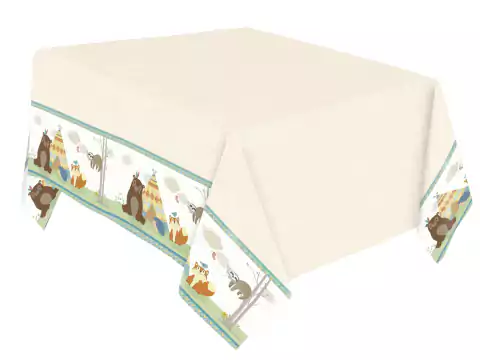 Toalha De Papel para festa Floresta / Bosque 1,20 x 2,20 cm - 1 unidade