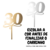 1 Topo Topper de Bolo Aniversário 30 anos Acrílico 21 x 14 cm Vivarte - Inspire sua Festa Loja - comprar online