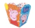 Cachepot de Papel Grande Festa Peppa Pig 4 Uni Regina Festas - Inspire sua Festa Loja na internet