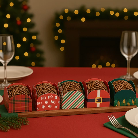 Forminha 4 Pétalas para Doces Natal Nº7 – 50 ou 100 Unidades | Plac Festas - Inspire sua Festa Loja - comprar online