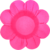Forminha para doces Margarida NEON 40 Uni Plac Festas - Inspire sua Festa Loja - loja online