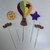 Topo Palito Mundo Bita Balão 5 Peças Vivarte - Inspire sua Festa Loja - Inspire sua Festa Loja