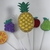 Imagem do Topo Palito Fruta Tropical Kit 5 Peças EVA 15 cm Vivarte - Inspire sua Festa Loja