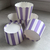 Imagem do 20 Forminhas de papel para Cupcake Forneável Listrado - Inspire sua Festa Loja