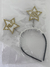 Tiara Estrelas Feliz Ano Novo EVA Dourado e Branco Vivarte - Inspire sua Festa Loja - comprar online
