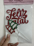 Topo Topper de Bolo Feliz Natal Pinheiro EVA Vermelho e Branco Vivarte - Inspire sua Festa Loja na internet