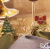 Porta Guardanapo Árvore de Natal 8 cm Verde Dourado 4 Uni Vivarte - Inspire sua Festa Loja - Inspire sua Festa Loja