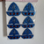 6 Apliques Marinheiro Barco EVA Glitter 5 cm Vivarte - Inspire sua Festa Loja - loja online