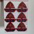 Imagem do 6 Apliques Marinheiro Barco EVA Glitter 5 cm Vivarte - Inspire sua Festa Loja