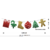 Faixa Varal Natal Sortidos EVA Verde Dourado Vermelho Vivarte - Inspire sua Festa Loja - comprar online