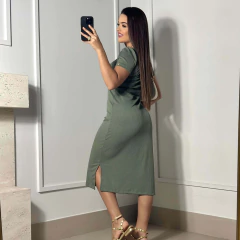 Vestido Canelado Babi - comprar online