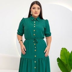 Vestido Midi Laura Verde na internet