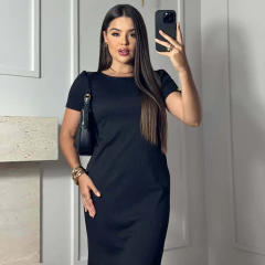 Vestido Canelado Babi - comprar online