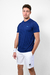 REMERA ZURICH DRYFIT CALADO - AZUL MARINO