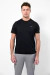 REMERA ZURICH DRYFIT CALADO - NEGRA - X - TRUST