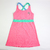 VESTIDO BARCELONA - ROSA AZALEA COMBINADO