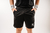 SHORT SEVILLA MICROFIBRA - NEGRO