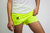 POLLERA SHORT VENECIA NIÑA - AMARILLO FLUOR - comprar online