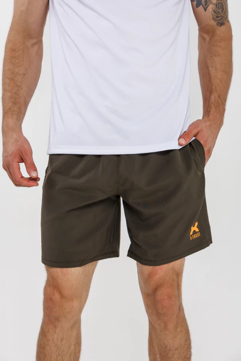 SHORT TULUM MICROFIBRA ELASTIZADA - MILITAR - comprar online