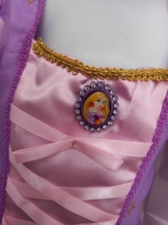 VESTIDO FESTA INFANTIL PRINCESA SUPER LUXO - comprar online