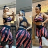 Conjunto Fitness Suplex Calça Legging Cintura Alta E Top Nadador Com Bojo