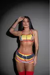 Fantasia Fetiche Bombeira Pimenta Sexy