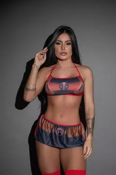 Fantasia Fetiche Deadpool Pimenta Sexy
