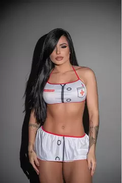 Fantasia Fetiche Enfermeira Pimenta Sexy na internet